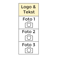 gepersonaliseerd foto photobooth met 3 fotostrips